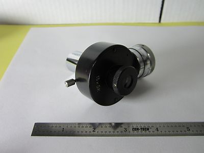 Microscope Part Eyepiece Wild Filar 15X Swiss Optics
