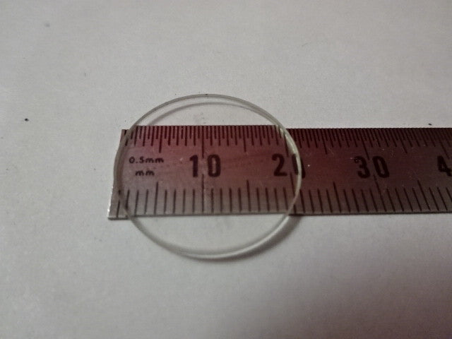 Reticle Crosshair + Micrometer Glass Optical Microscope Part Optics