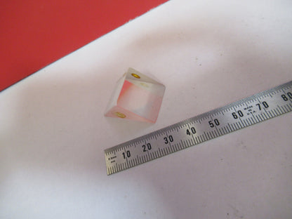 OPTICAL BAUSCH LOMB GLASS PRISM OPTICS AS PICTURED F8-A-33