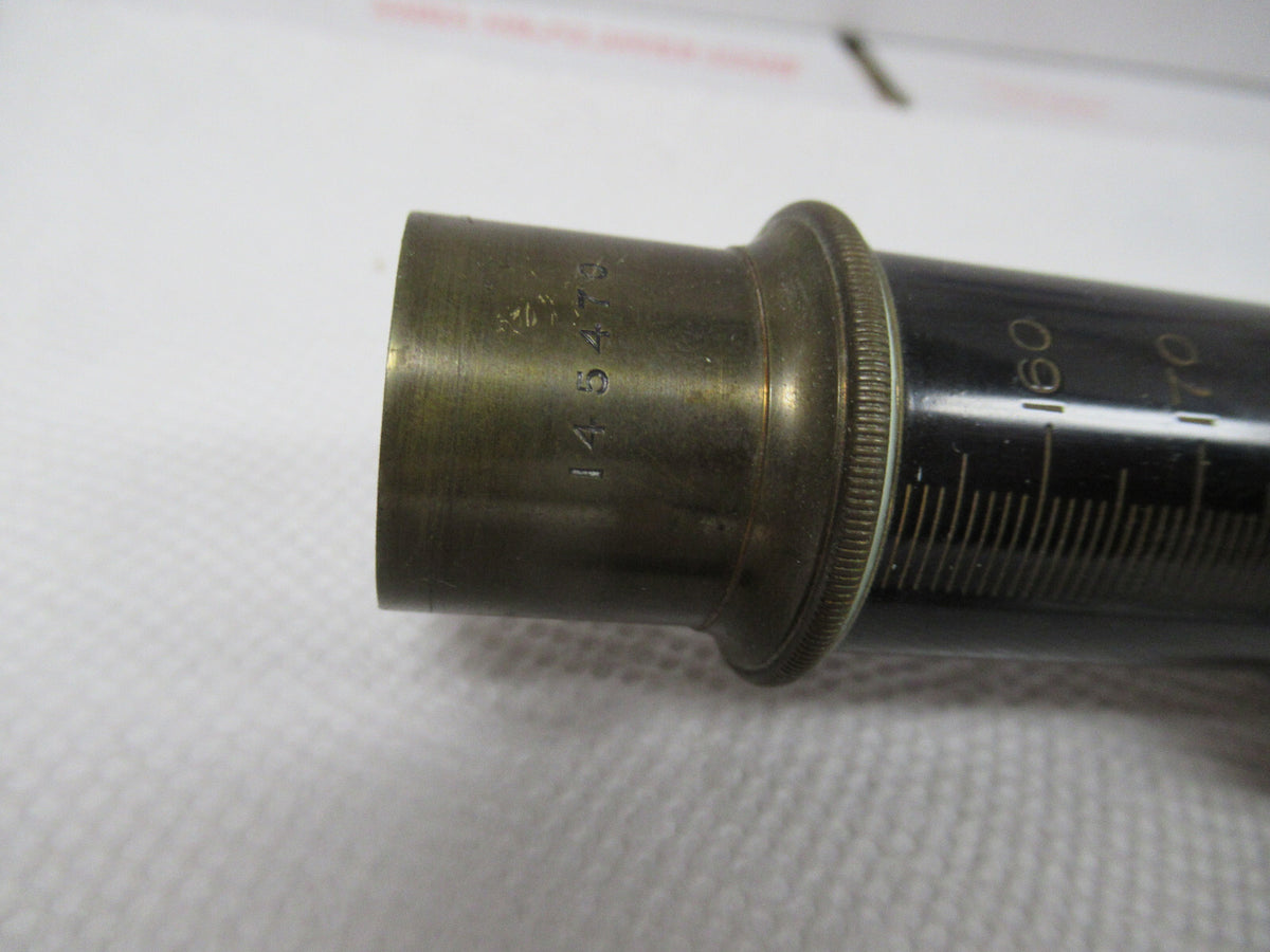 Antique Bausch & Lomb Tubus + Nosepiece Microscope Part