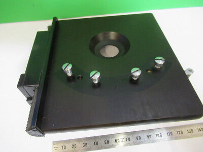 BAUSCH LOMB  STAGE TABLE XY MICROSCOPE PART OPTICS AS PICTURED &z9-a-119