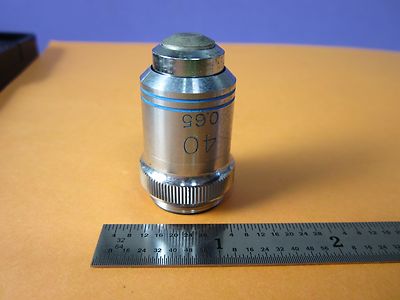 Microscope Optical Part Edmund Objective 40X Optics