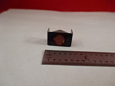 OPTICAL MINI PRISM BEAM SPLITTER OPTICS AS IS #80-74