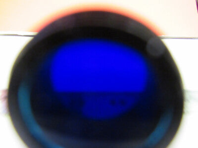 R457 BLUE LENS FILTER OPTICS MICROSCOPE PART AS PICTURED &B3-B-11
