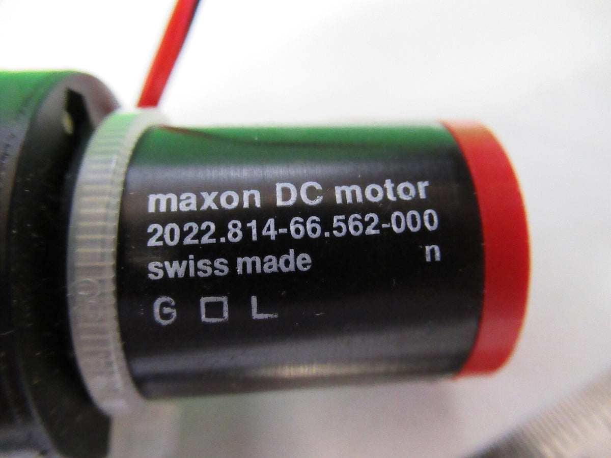 MINI MOTOR SWISS MAXON DC 2022.814 AUTOMATION CONTROL AS PICTURED S7-A-38