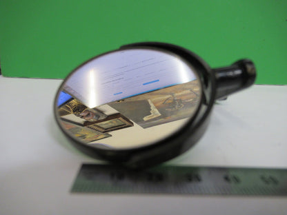 ANTIQUE BAUSCH LOMB MIRROR ASSEMBLY OPTICS MICROSCOPE PART AS PICTURED  V1-A-14