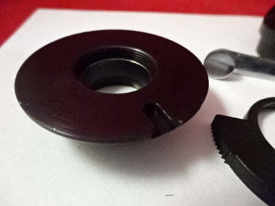 LOT OPTICAL MICROSCOPE PART OPTICS AS PICTURED &AM-A-30