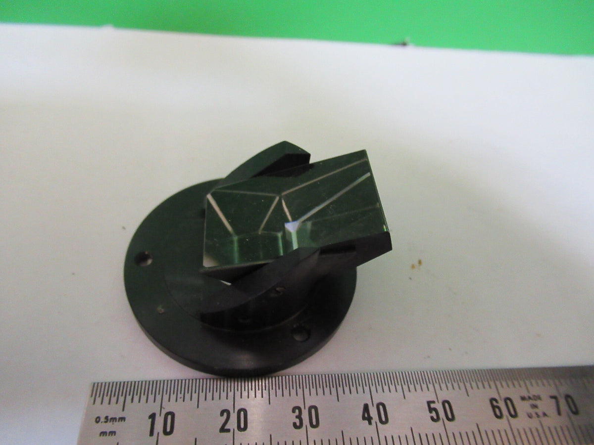 AMSCOPE GLASS PRISM HEAD OPTICS MICROSCOPE PART AS PICTURED S4-B-14