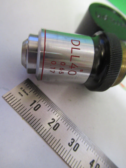NIKON JAPAN OBJECTIVE DLL 40X PHASE MICROSCOPE PART AS PICTURED &G2-A-96