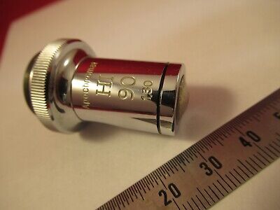 CARL ZEISS GERMANY OBJECTIVE 90X HI APOCHROMAT MICROSCOPE AS PICTURED &96-A-21