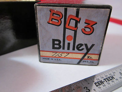 MINT ORIGINAL BLILEY BC3 QUARTZ CRYSTAL 7157 KC + BOX + INSTRUCTIONS  BIN#-DWR