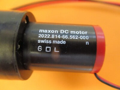 Maxon Swiss Mini Motor 2022 814-66.562.000 Electric Control