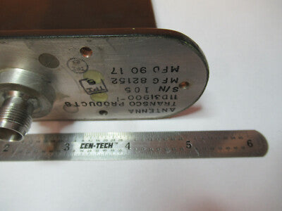 MIL SPEC TRANSCO AIRCRAFT BLADE ANTENNA 11D31900-1 AN/USM-638 AS PIC #G1-A-22