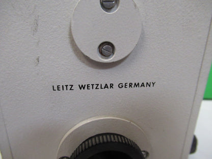 LEITZ WETZLAR GERMANY LAMP 6V ASSEMBLY MICROSCOPE PART AS PICTURED 82-A-84