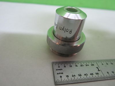 MICROSCOPE PART OBJECTIVE ROLYN GERMANY 10X OPTICS AS IS BIN#T5-22