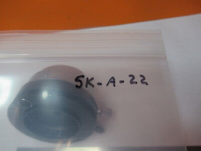 GENERIC JAPAN CONDENSER IRIS OPTICS MICROSCOPE PART AS PICTURED &5K-A-22