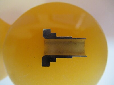 Los 2 Stück METALLOGRAPHISCHES METALLQUERSCHNITTPROBE MIKROSKOPISCHE PROBE &amp;A7-A-17