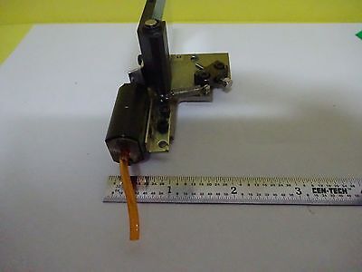 MICROSCOPE PART MOUNTED MOBILE MIRROR ASSEMBLY OPTICS AS IS BIN#W6-25