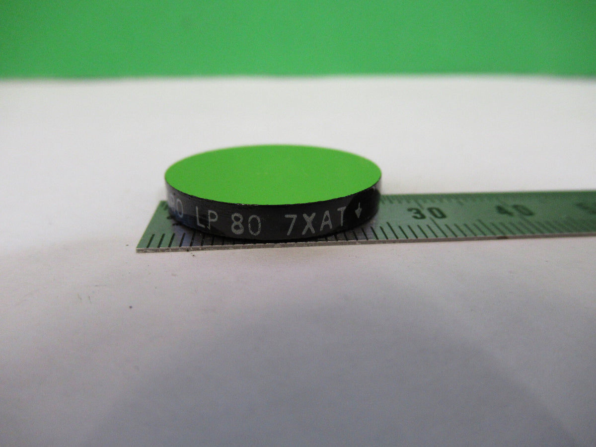 OPTICAL COATED  FILTER LENS LASER OPTICS AS PICTURED X6-A-147