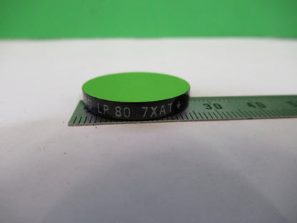 OPTICAL COATED  FILTER LENS LASER OPTICS AS PICTURED X6-A-147
