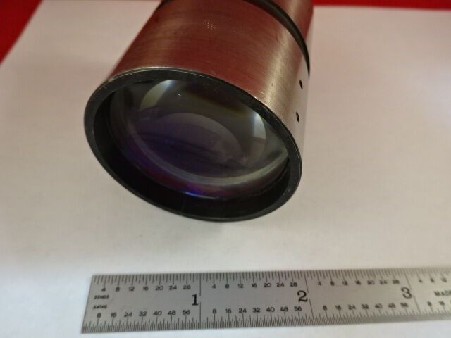 OPTICAL CONVEX LENSES MOUNTED MIL SPEC LASER OPTICS AS IS #AR-13