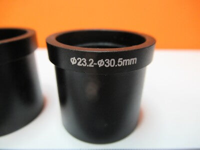 AMSCOPE EYEPIECE ADAPTERS CONVERTER OPTICS MICROSCOPE PART AS PICTURED &17-B-60