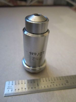 MIKROSKOPTEIL OPTIK OBJEKTIV PH2 40X CARL ZEISS DEUTSCHLAND WIE IST BIN#RED