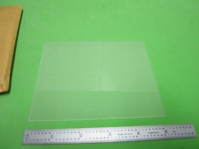 Optical Edmund Optics Frosted Satin Finish Glass 4"x5" Optics