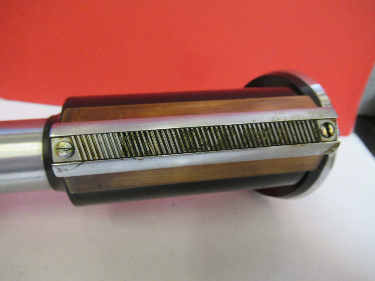 BAUSCH LOMB tubus + nosepiece OPTICS MICROSCOPE PART AS PICTURED T9-A-26