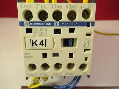 TELEMECANIQUE FRANCE CA3KN 24V CONTACTOR CONTROL SYSTEMS &FT-4-04