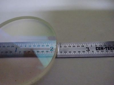 OPTICAL COATED WINDOW FLAT LASER OPTICS AS IS BIN#X8-16