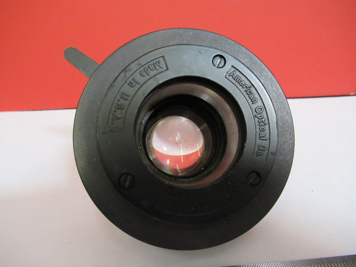 ANTIQUE AMERICAN OPTICS AO IRIS CONDENSER MICROSCOPE PART AS PICTURED Y5-A-02