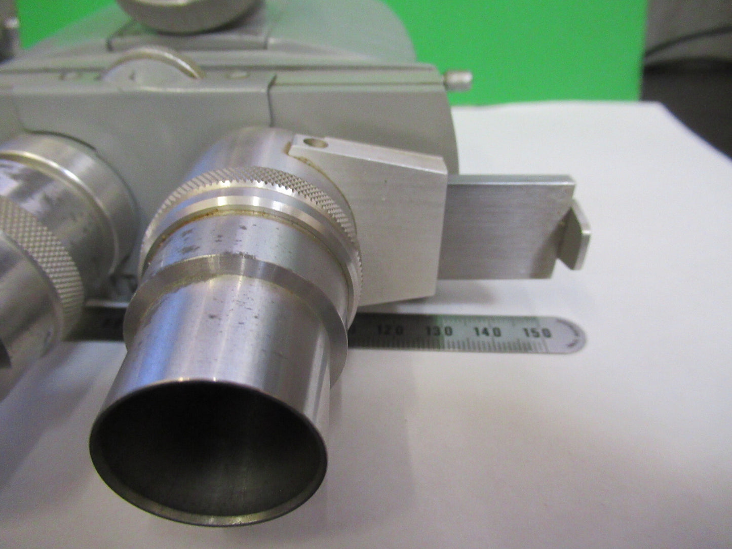 American Optical Co. American Spencer Lens Co. Trinocular Head Optics Microscope Part