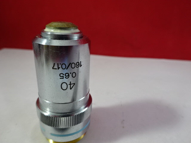 WOLFE GERMANY VINTAGE OBJECTIVE 40X /160 OPTICS MIKROSKOP TEIL #6V-A-01