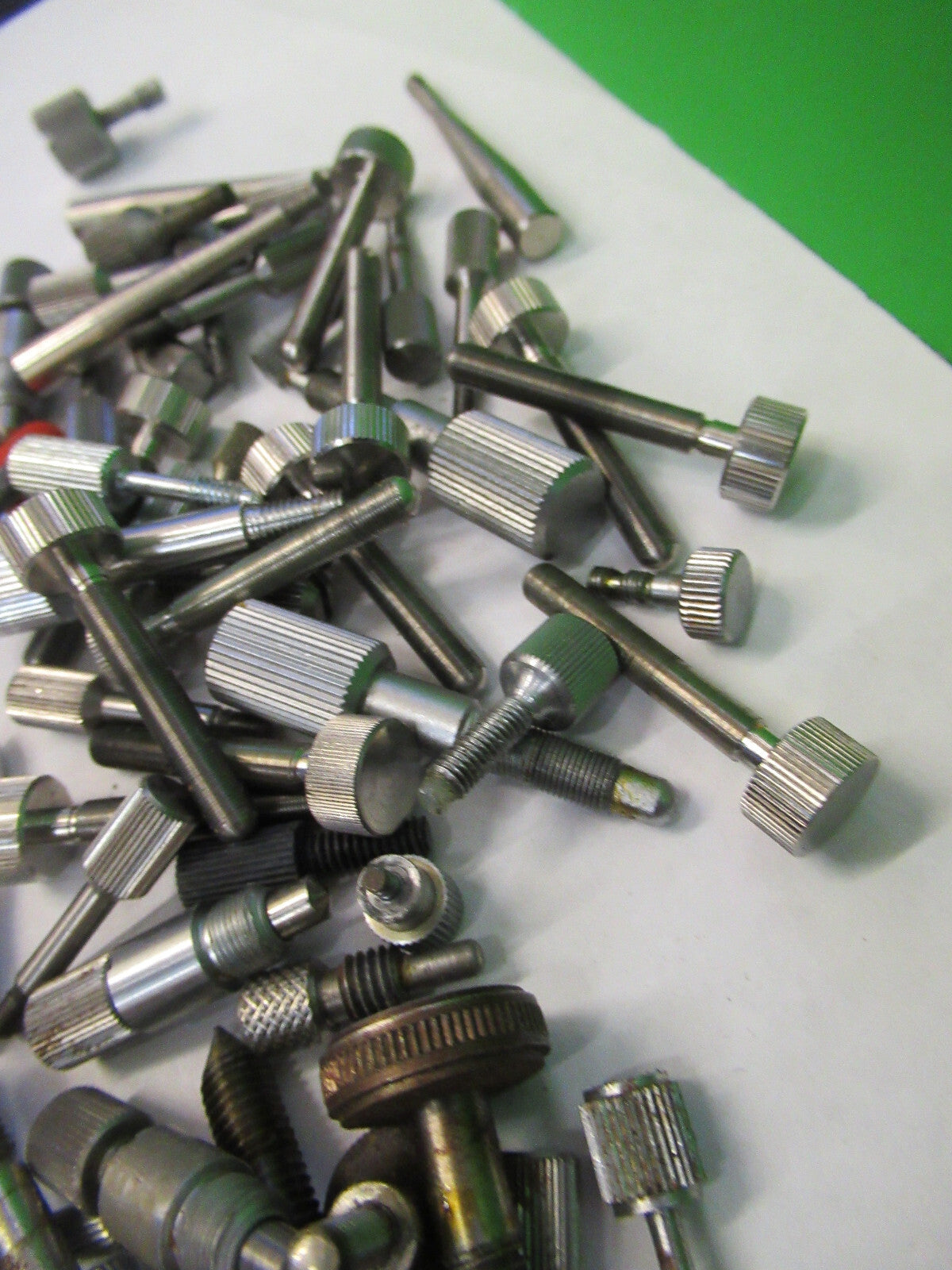RARE LOT OF SCREWS FOR ZEISS WILD BAUSCH ETC MICROSCOPE PART AS PICTURED 82-A-50
