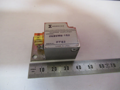 ENDEVCO 2680M6-102 AMPLIFIER AIRBORNE for ACCELEROMETER AS PICTURED X8-B-02