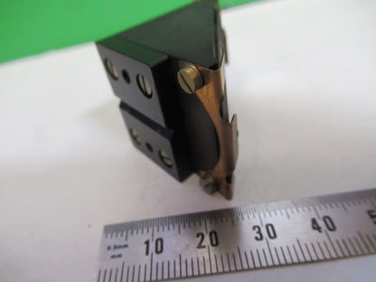 AUS JENA GERMANY BEAM SPLITTER OPTICS MICROSCOPE PART AS PICTURED T2-A-35