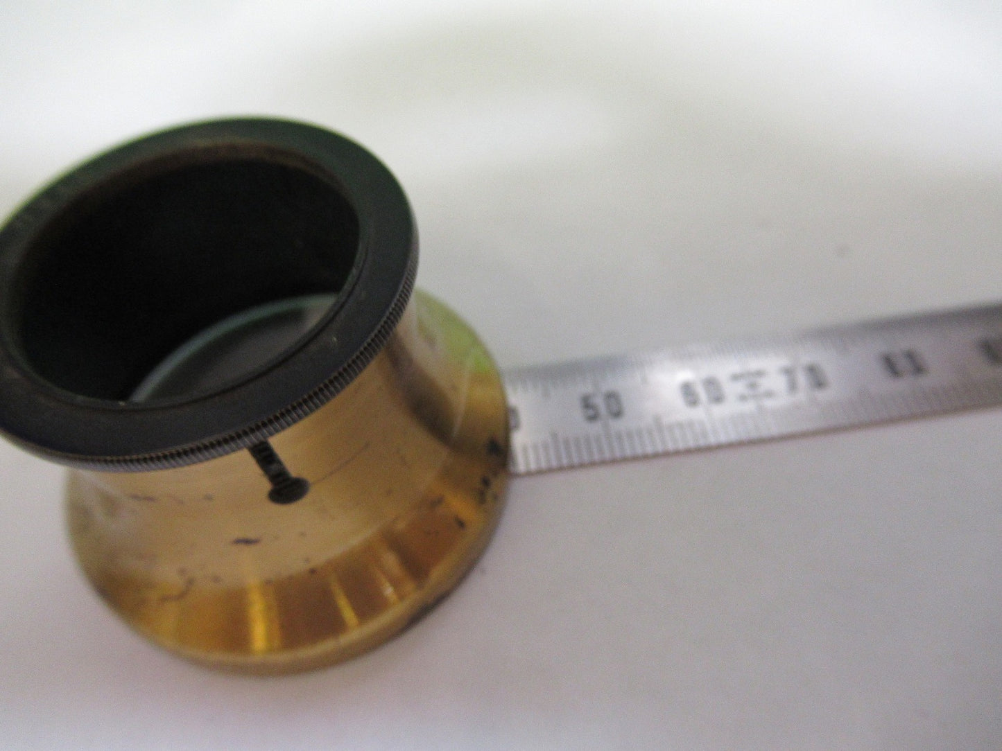 ANTIQUE BRASS UK HENRY CROUCH LONDON MICROSCOPE PART AS PICTURED T6-A-36