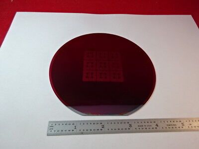 COLLECTABLE SEMICONDUCTOR WAFER SILICON WITH COMPONENTS NICE AS IS #83-A-21