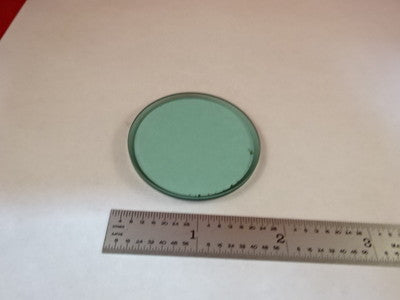 Microscope Part Ernst Leitz Germany Blue Glass Filter Beveled Optics B