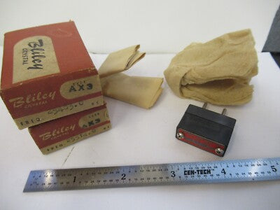 BLILEY ELECTRIC QUARTZ CRYSTAL LOT 2 EA FREQUENCY CONTROL AS PICTURED &W2-B-45