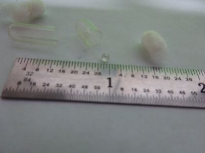 OPTICAL MINI CONVEX LENS LASER OPTICS AS IS BIN#72-B-14