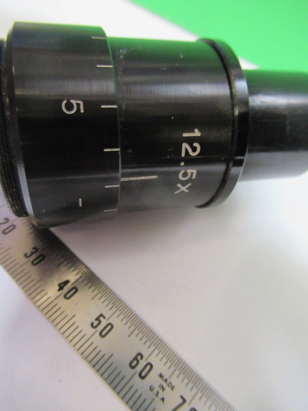 Unknown Eyepiece 12.5X Variable Optics Microscope Part
