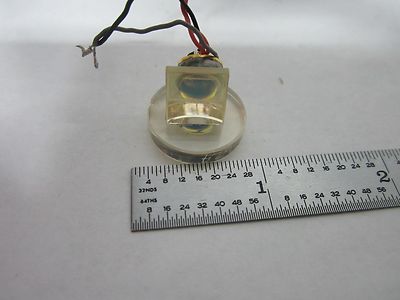 OPTICAL ZERODUR LENS + PRISM + SENSOR for  LASER OPTICS AS IS B#L6-07