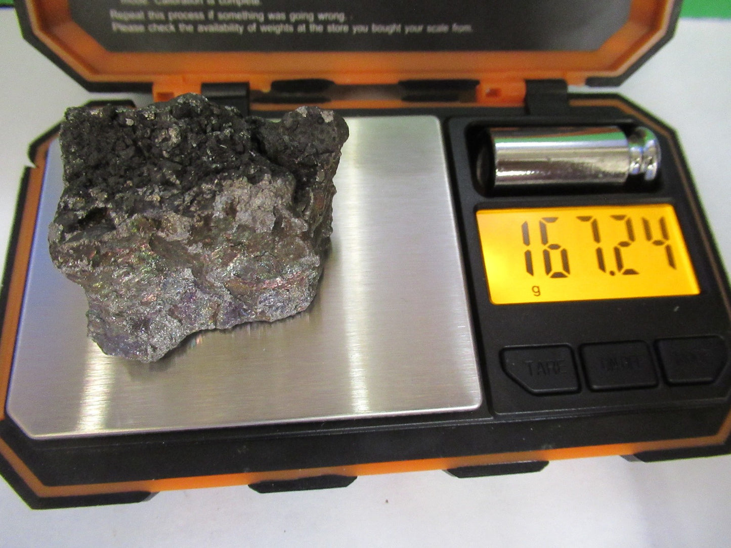 AMAZING METAL MANGANESE 160+ GRAMS SAMPLE BEAUTIFUL SPECIMEN AS PICTURED w3-c-47