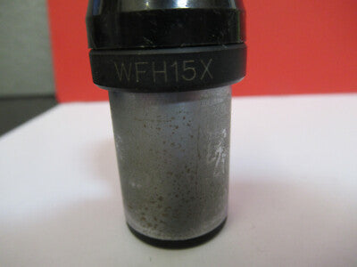 UNITRON JAPAN WFH15X  EYEPIECE LENS OCULAR MICROSCOPE PART AS PICTURED &B6-A-31