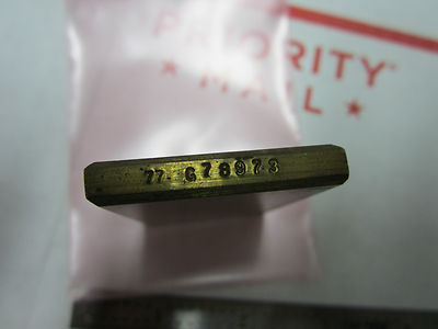 METROLOGY INSPECTION ROCKWELL HARDNESS TEST STANDARD BIN#5-06