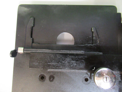 ANTIQUE SPENCER AO  STAGE XY TABLE MICROSCOPE PART AS PICTURED W9-B-51