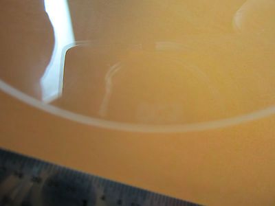 OPTISCHE DICKE SAPHIR-WAFER-Y-CUT-LASEROPTIK [an der Kante abgebrochen] BIN#6V-45