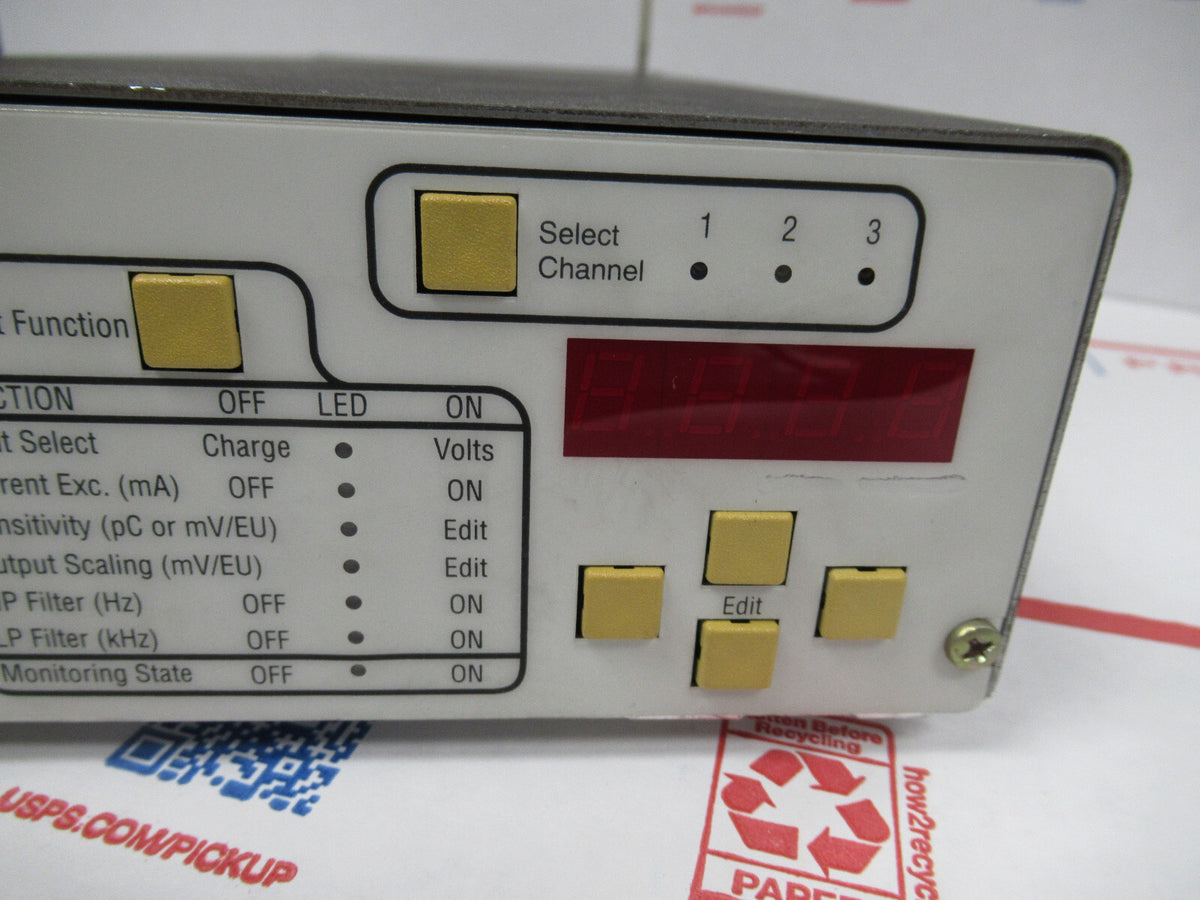MEGGITT ENDEVCO 133 CHARGE ICP SIGNAL CONDITIONER for ACCELEROMETER TEST AS PIC